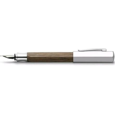 

Faber-Castell | Ondoro Smoked Oak Fountain Pen ---Terbaru---