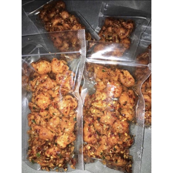 

(COD) Siomay mini kering Extra pedas Daun jeruk isi 100 gram