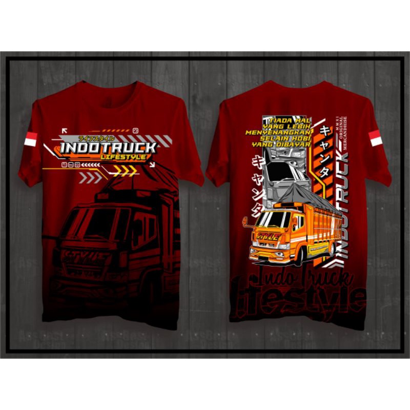 kaos Truk kaos trek kaos truck kaos indo truk