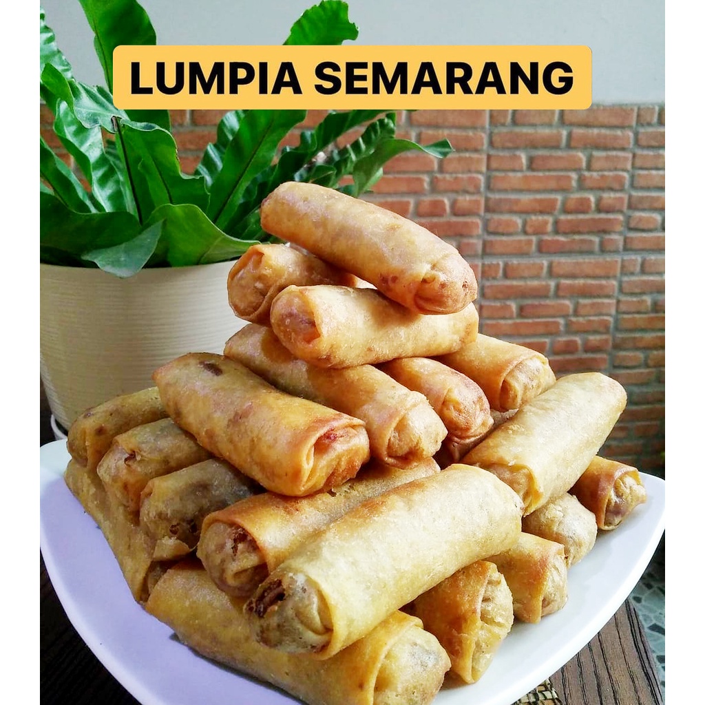 

[FREE 10 PCS] LUMPIA REBUNG AYAM ASLI SEMARANG / OLEH-OLEH KHAS SEMARANG LUMPIA VACUM FROZEN