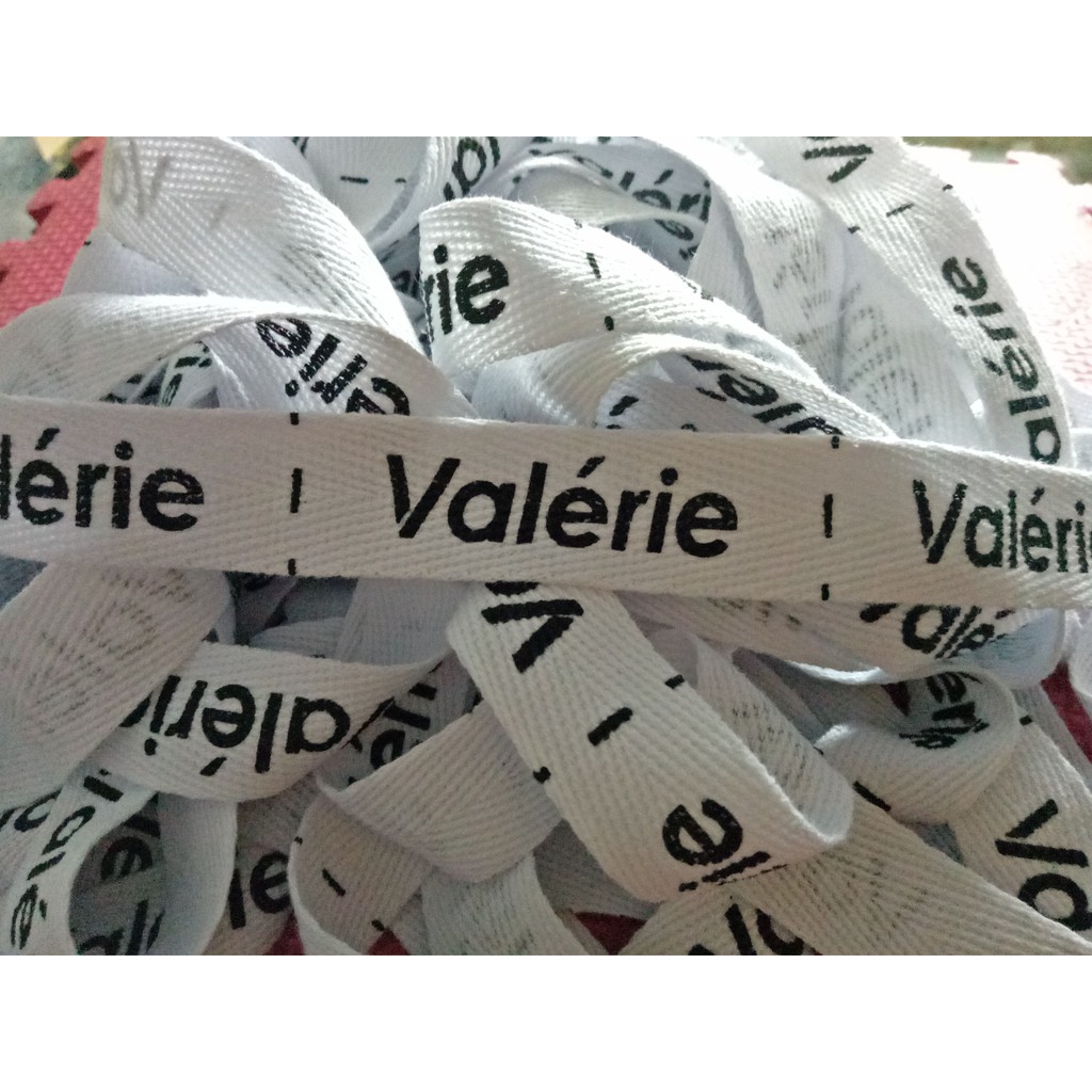 

LABEL KATUN PITERBAN/TWILLTAPE MOTIF PANAH/GARIS SABLON