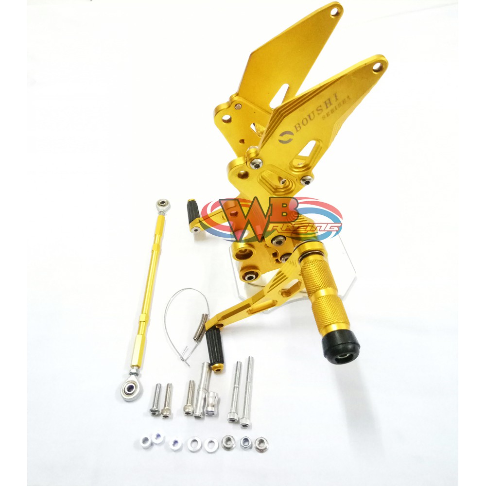 Footstep Underbone Yamaha R15 V1 V2 Merek Boushi Racing Original Impor Thailand