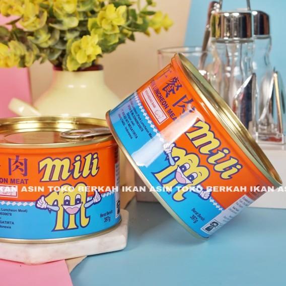 

۩ MILI Luncheon Pork Canned Meat 397gram Non Halal Daging Babi - 397gram ◊