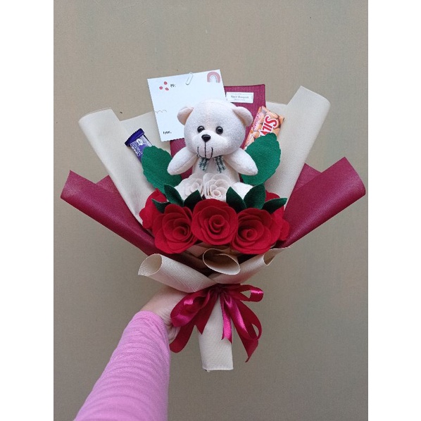 BUKET BUNGA BONEKA COKLAT/BUKET COKLAT/BUKET BUNGA/BUKET BONEKA