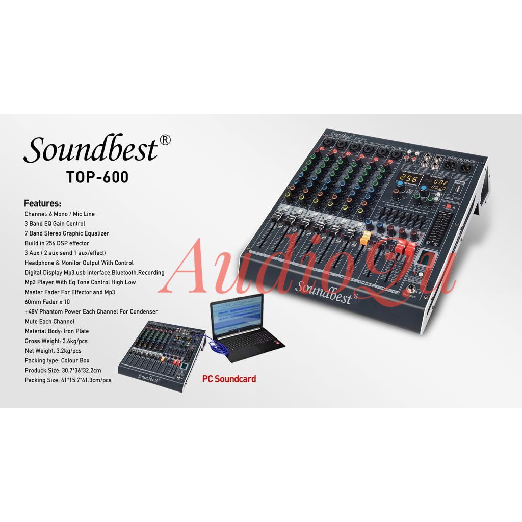 Mixer Audio Soundbest TOP 600 / TOP600 Original 6channel
