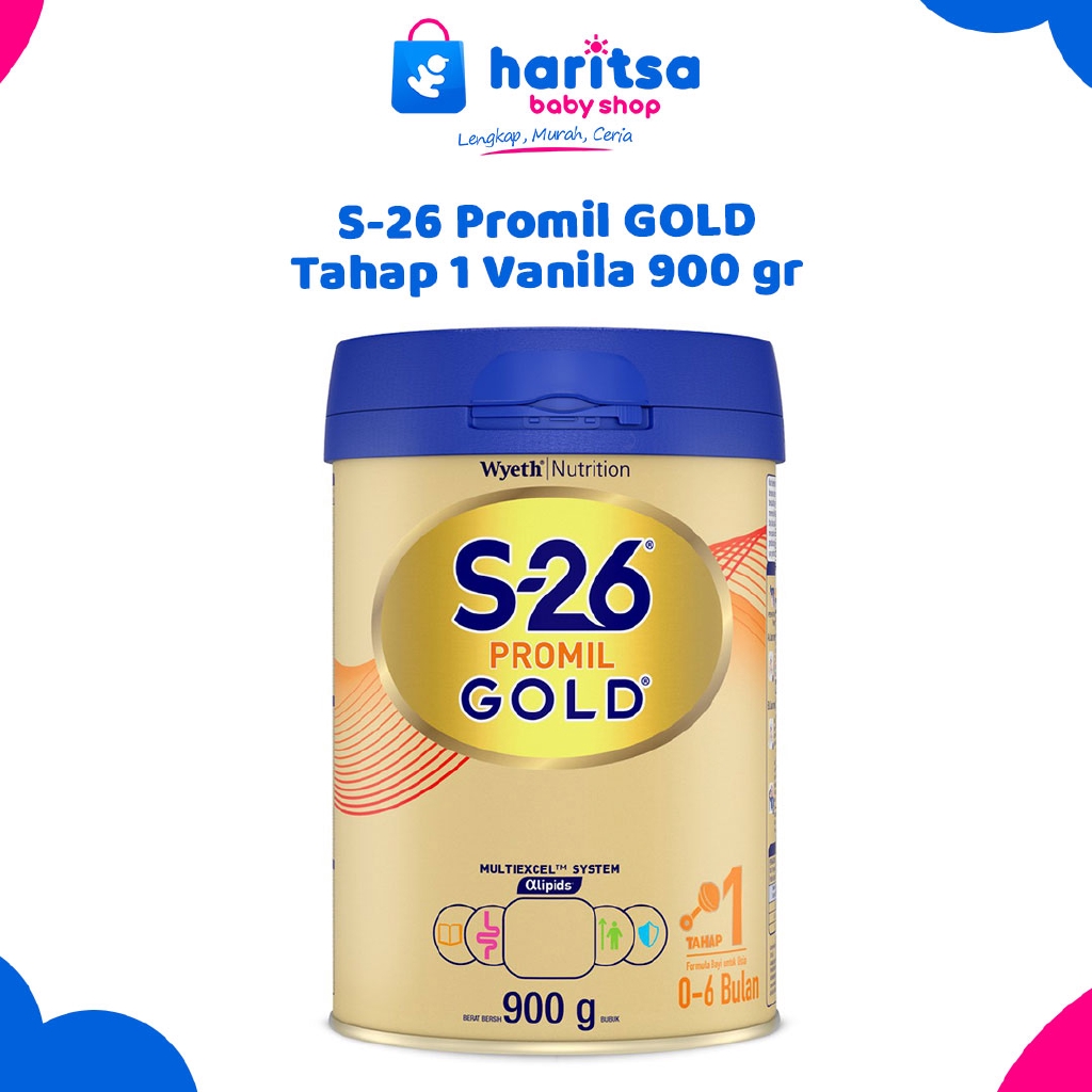 S-26 Gold Promil Tahap 1 900 GR / Susu Formula Bayi