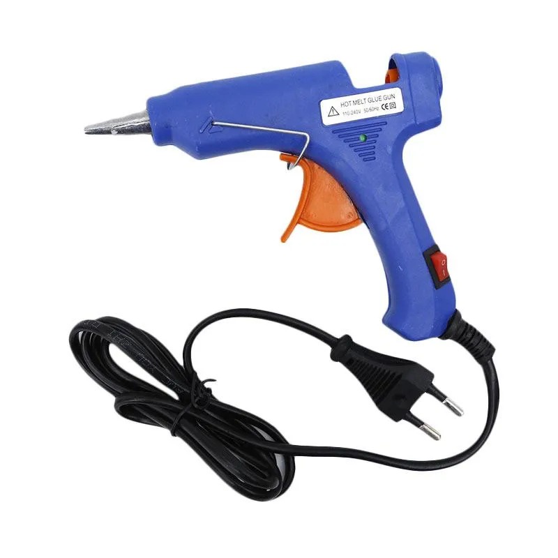 Lem Tembak 20 watt Hot Glue Gun Alat Lem Bakar cair lem lilin hot melt glue gun