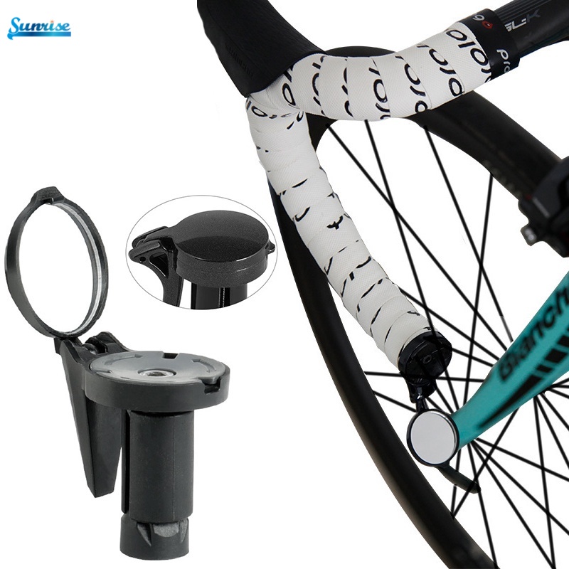 Bicycle Handlebar Mount Adjustable Rearview 360 Degree Rotatable Rear View Mirrors Bike Accessories