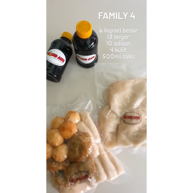 

Pempek Palembang Wong Ayu (Paket Family 4)