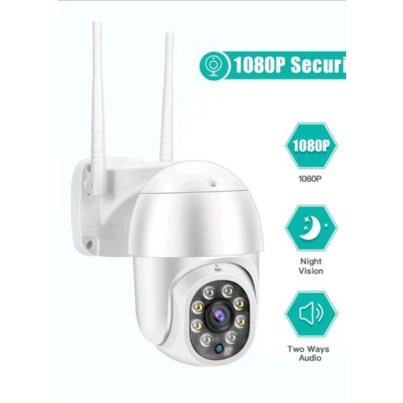 IP CAM KAMERA CCTV OUTDOOR V380 WIRELESS 8MP HD PTZ SPEED DOME