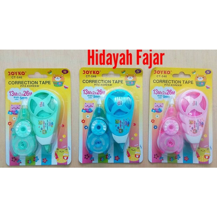 

Buruan Correction Tape / Pita Koreksi / Tipp Ex Diskon