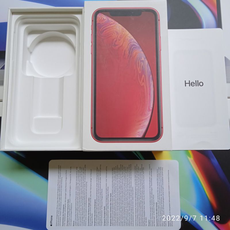 

Dus Box Bawaan iPhone Xr 100% Original