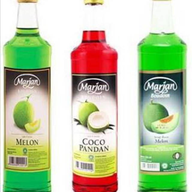 

Sirup Marjan Cocopandan/Melon 460ml