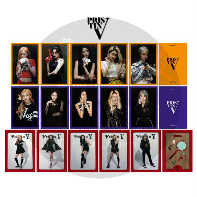 PRISTIN V - LIKE A V REPLICA PHOTOCARD