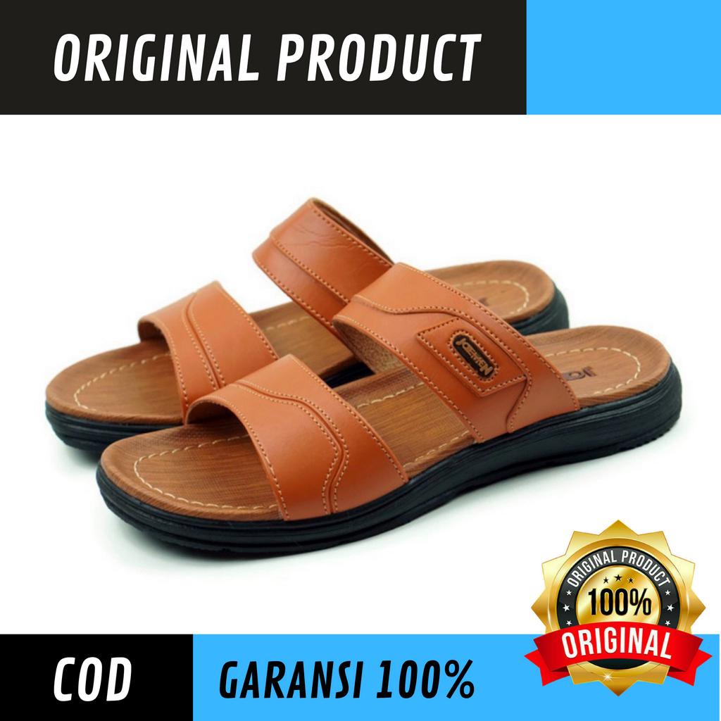 Sandal Pria KULIT Juan Original Pria Sandal Slop Import
