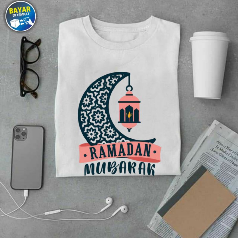 Kaos Distro Idul Fitri Eid Mubarak Bulan Ramadhan Kata Kata Dakwah Islami Muslim Religi Murah Jumbo