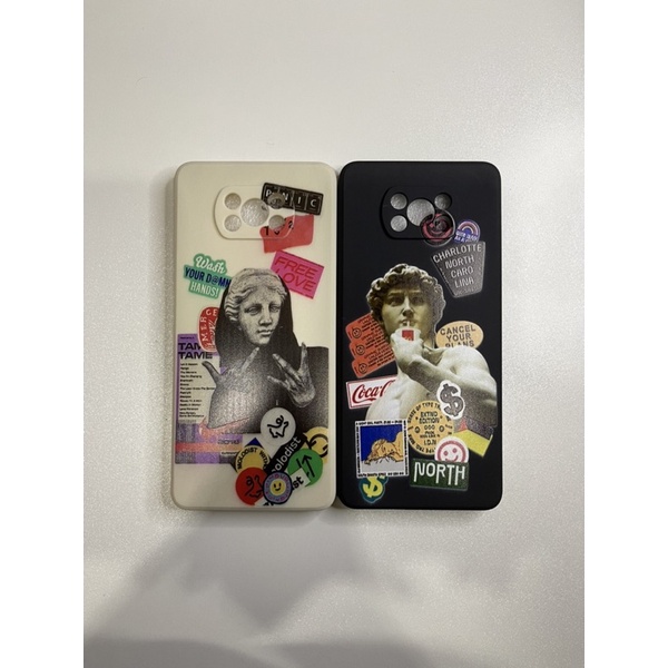 CASE TPU MOTIF SPACE DLL FOR OPPO VIVO XIAOMI IPHONE