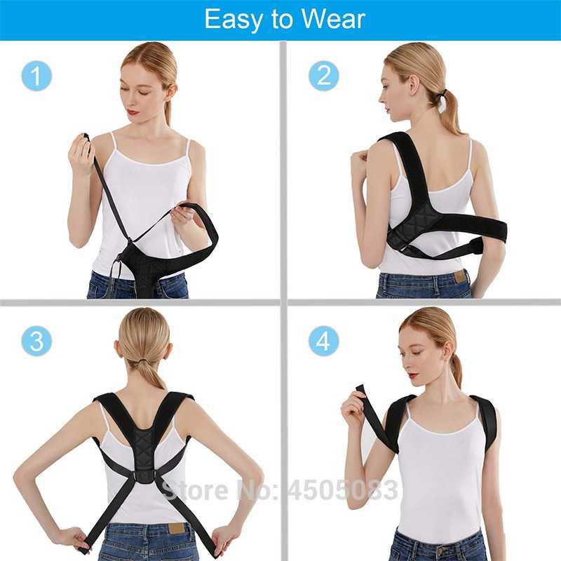 NUOYI MIAO Tali Body Harness Korektor Postur Punggung Size M - NY-15