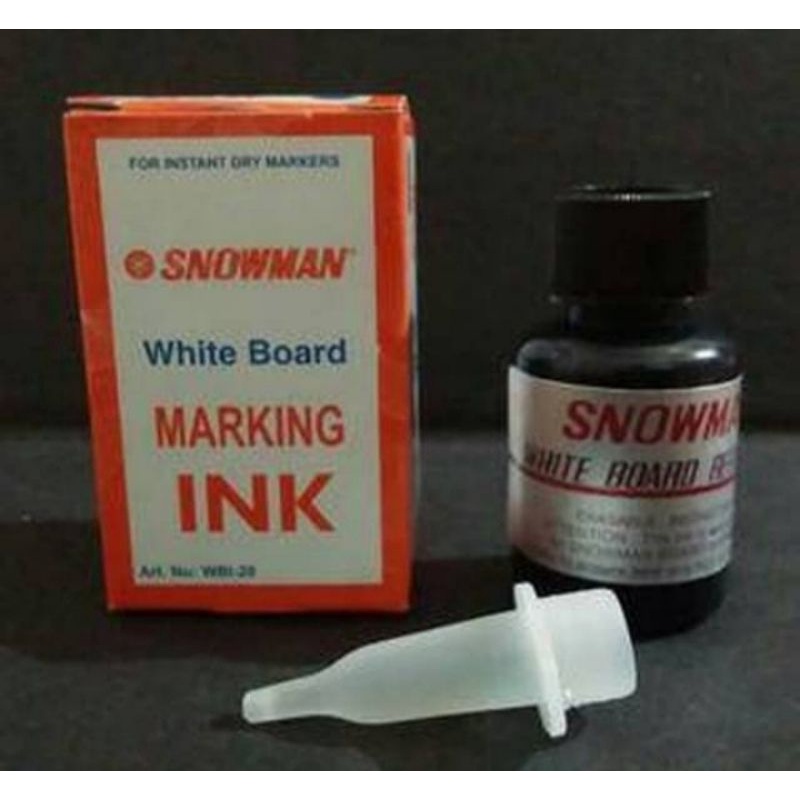 

E80 - Snowman refill ink whiteboard / tinta spidol papan tulis