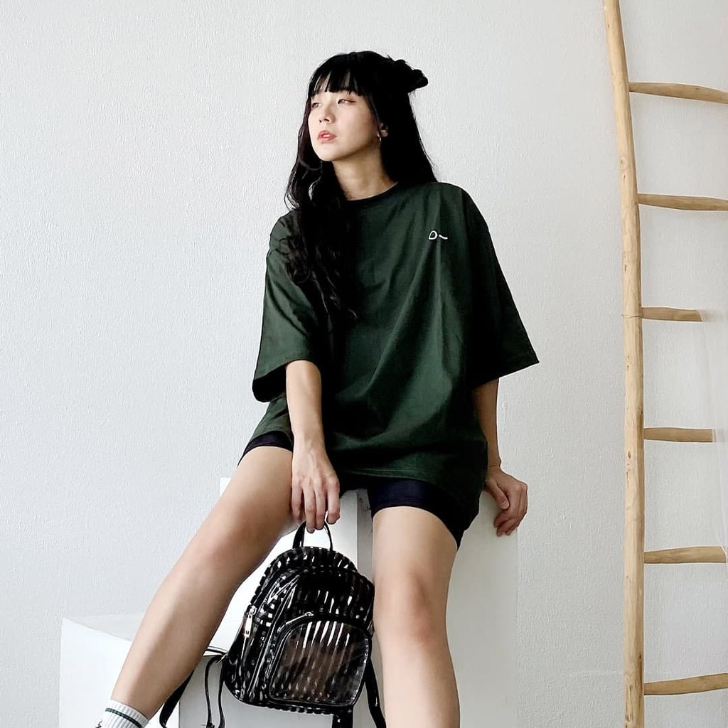 JOHNJILL - Kaos Oversize Short Sleeve Women