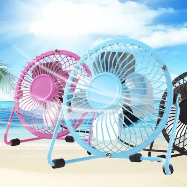 Best Seller!! Kipas Angin USB Bahan Besi Free Bubble USB Mini Fan Merek Yazuho