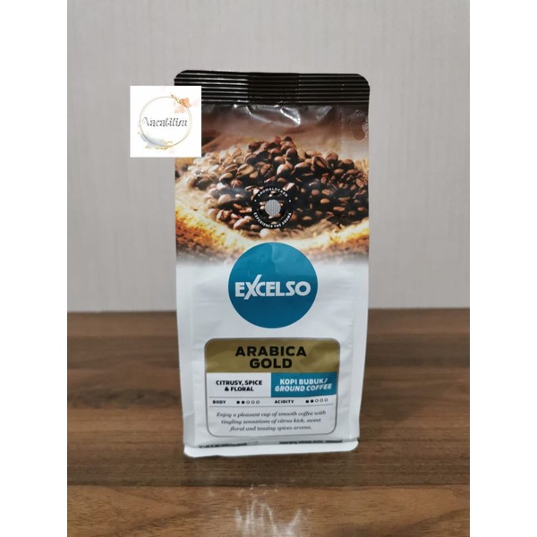 

Kopi Excelso Arabica Gold 200gr