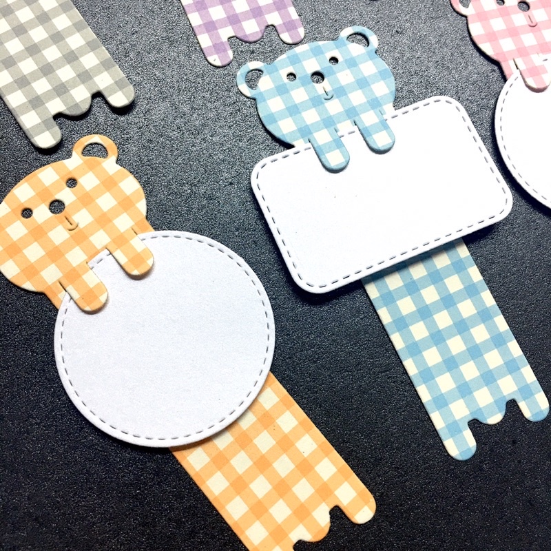 

Kartu Ucapan Bear, Bookmark 6pcs by fgpaper