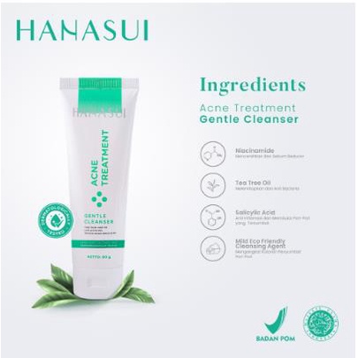 (PAKET) ^ KYRA ^ Hanasui Acne Treatment Series Skin Care Set Paket Skincare