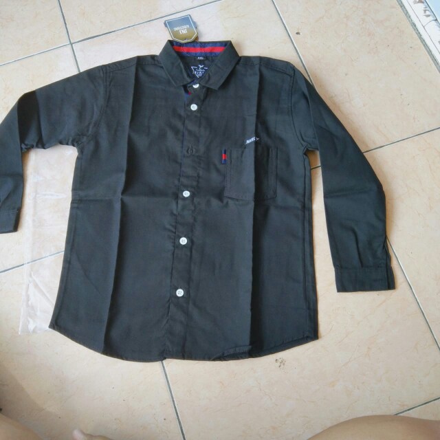 Jnjkids Store Kemeja Panjang Anak Polos