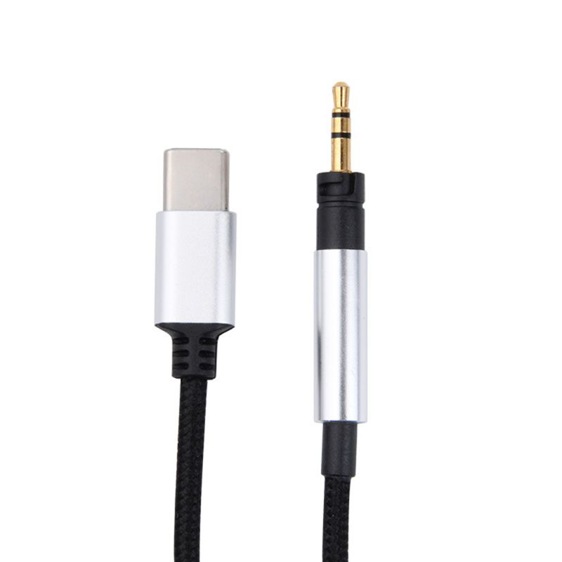 btsg 2.5mm to TYPE-C plug Replacement -Audio Cable For -Sennheiser Momentum Momentum 2.0 Cable Cords With Mic