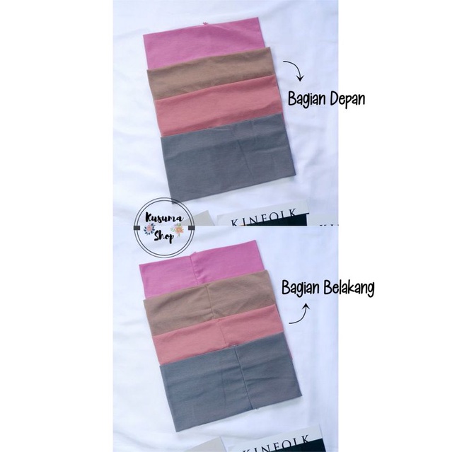 Bandana Kaos/Inner Bandana polos