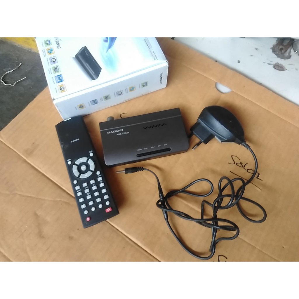 SECOND Tv Tuner Monitor LCD LED Komputer GadmEi GADMEI XGA TV BOX MODEL TV5821 Super Vga Tv Xga