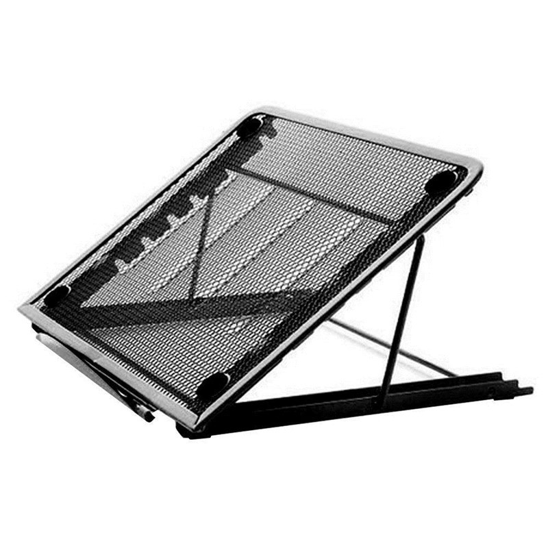 Tatakan Alas Laptop Adjustable Mesh Stand Notebook Cooling Pad Tablet