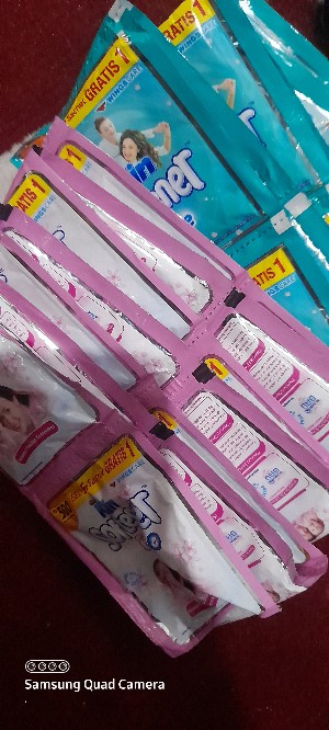 Soklin Softener 1xbilas Banderol 500 14 Ml - 12 Pcs