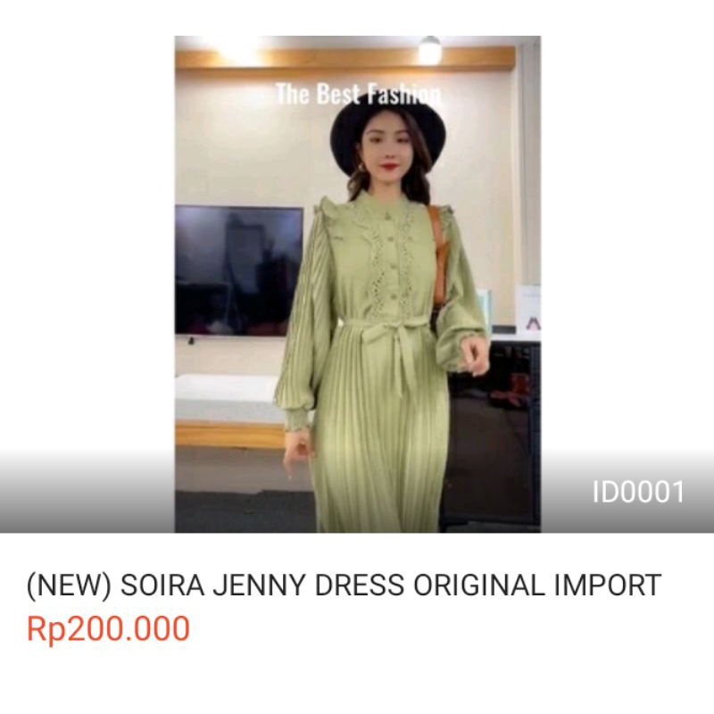 Dress Soira import Jenny Dress Import