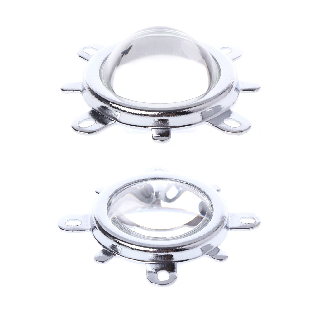 Lensa 44mm + Reflektor Collimator + Bracket untuk Lampu LED 20w-100w 20w-100w
