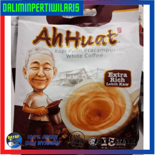 

BISA COD Ah Huat White Coffee Extra Rich(Lebih Kaw) TERMURAH [Kode 1|Kode 2|Kode 3|Kode 4|Kode