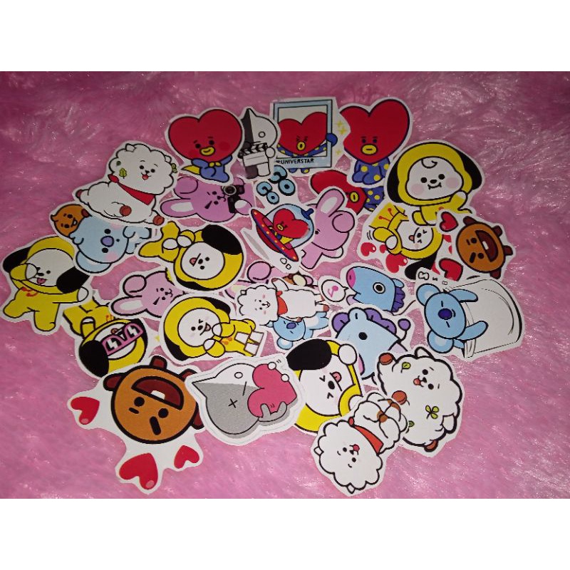 

Stiker Aesthetic BT21
