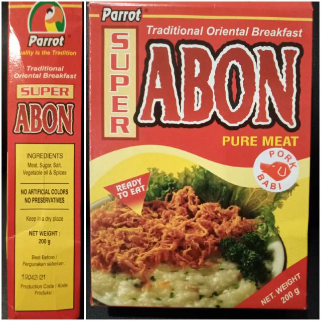 

Parrot Super Abon Pork Meat