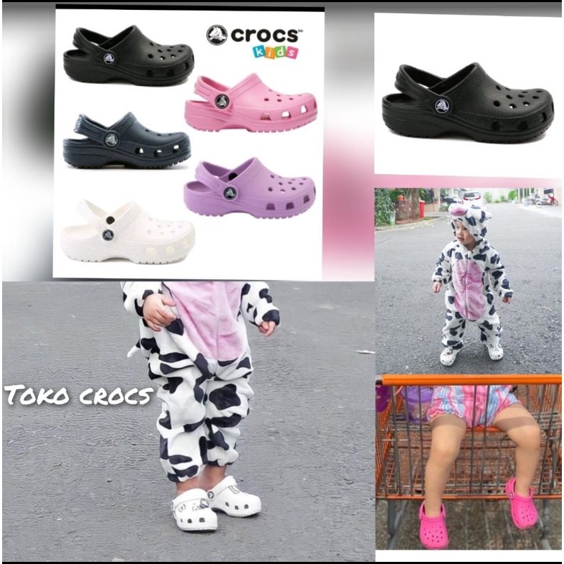 Crocs Classic kids / Sandal Anak Crocs classic / Crocs Anak / crocs classic clog anak