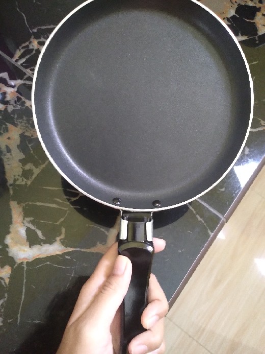 Crepes Pan / Wajan Teflon Datar Gagang / Crepes Maker - 18cm