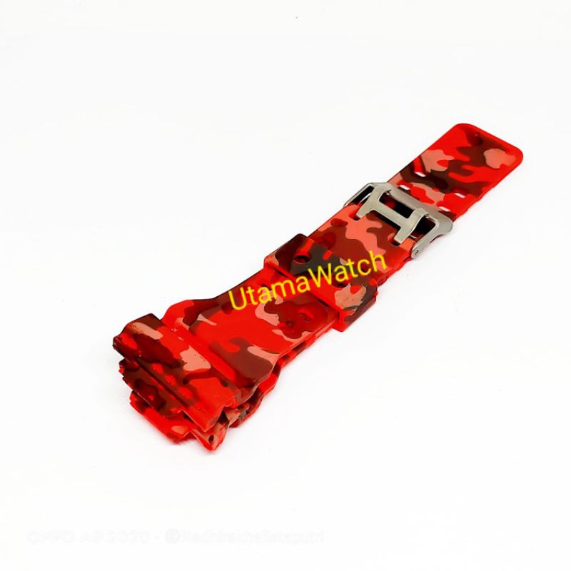 Strap Tali JAm Tangan G shock loreng120GA-110GA-300GA-100GAC-100GD-100GDF-100G-8900GD-8900GR-8900GW