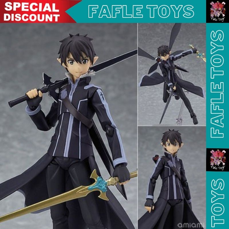 Figma 289 / Figma Kirito 289 / Figma Sword Art Online 2 / Action Figure Kirito ALO version / Kirito 