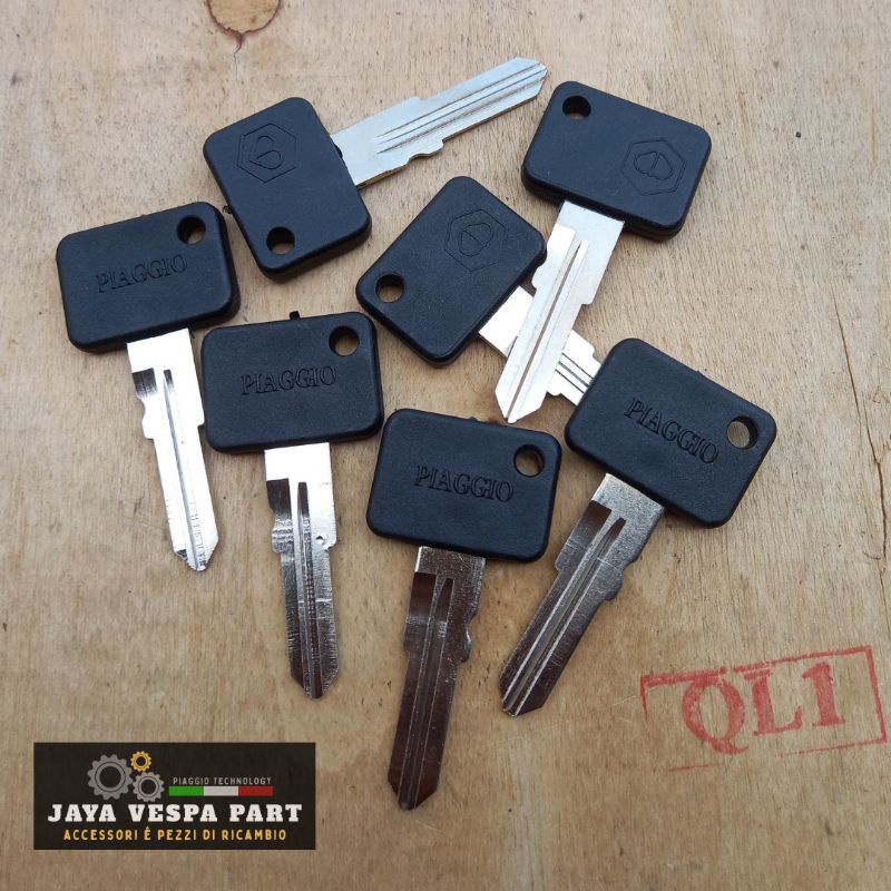 Anak Kunci PIAGGIO Blank Vespa P150X P150S P150SE Strada P150XE Exlusive Excel Spartan