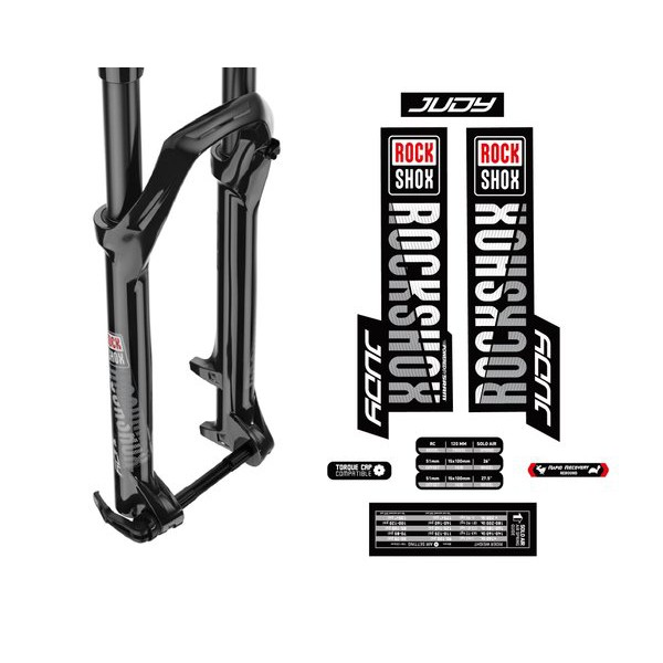 Promo Decal Stiker Rockshox Judy Terbaru