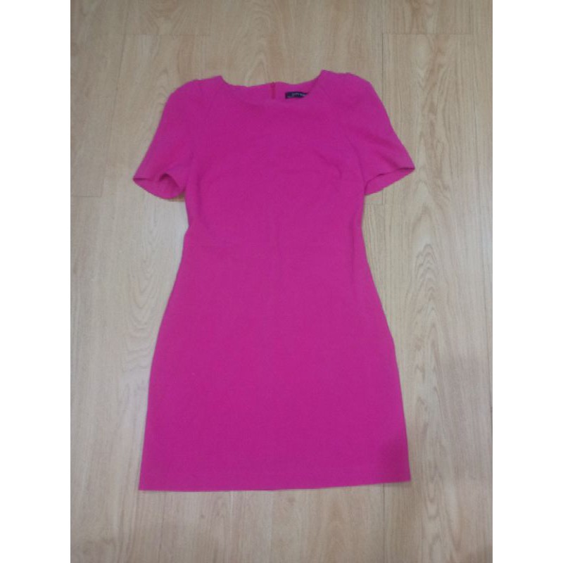 pink dress Zara woman