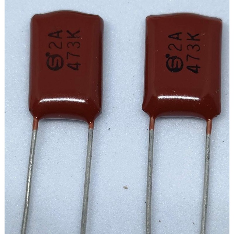 Kapasitor milar 473 47nf 100v SAMWHA