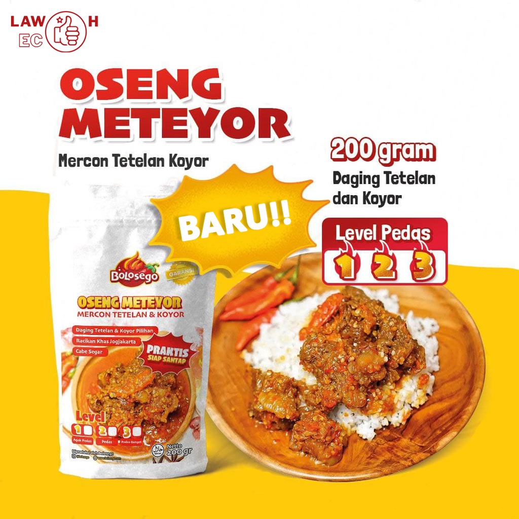 BOLOSEGO PAKET EKO 2 - 2 Pack Oseng METEYOR