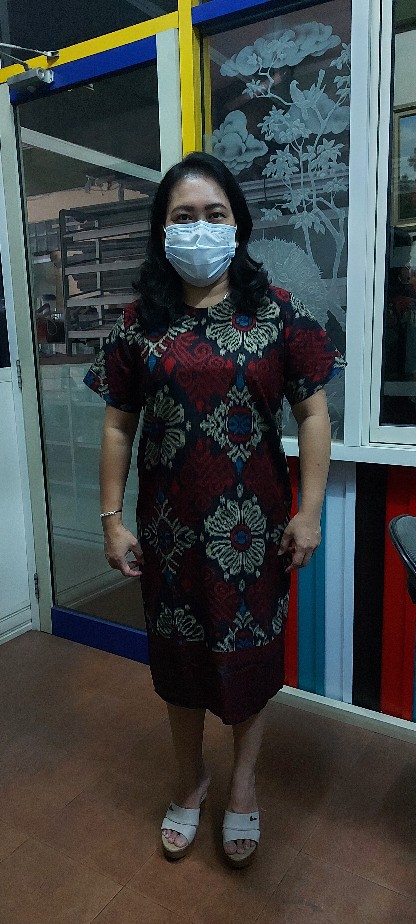 Dress Batik Pekalongan || M L X Xxl