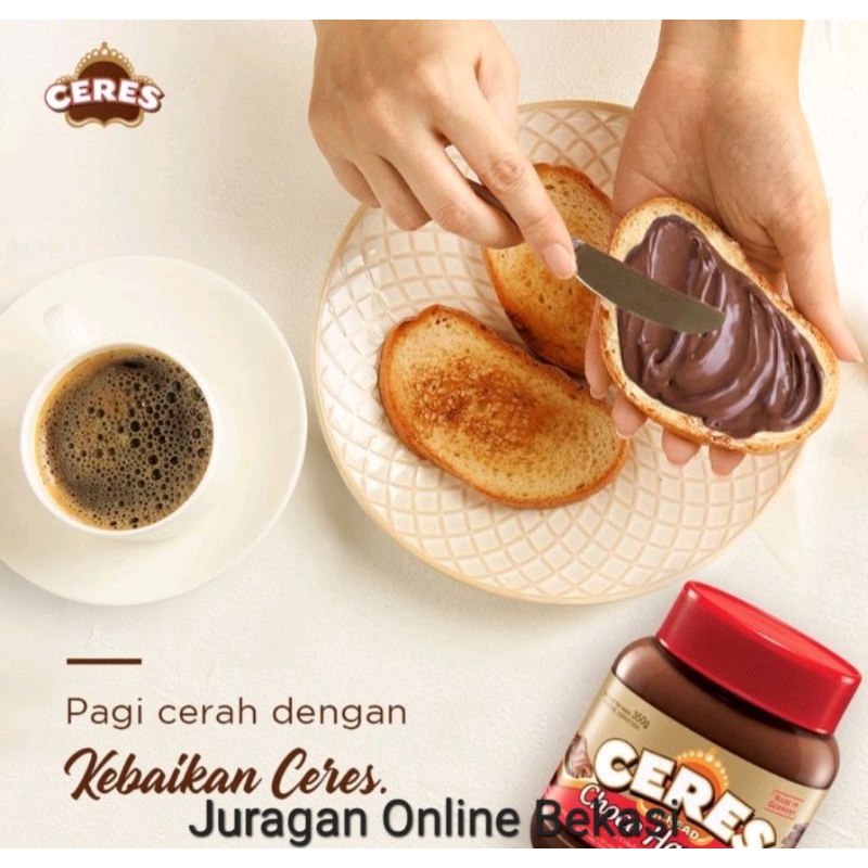 

Nafariz724 Ceres Selai Coklat Hazelnut [350Gr]